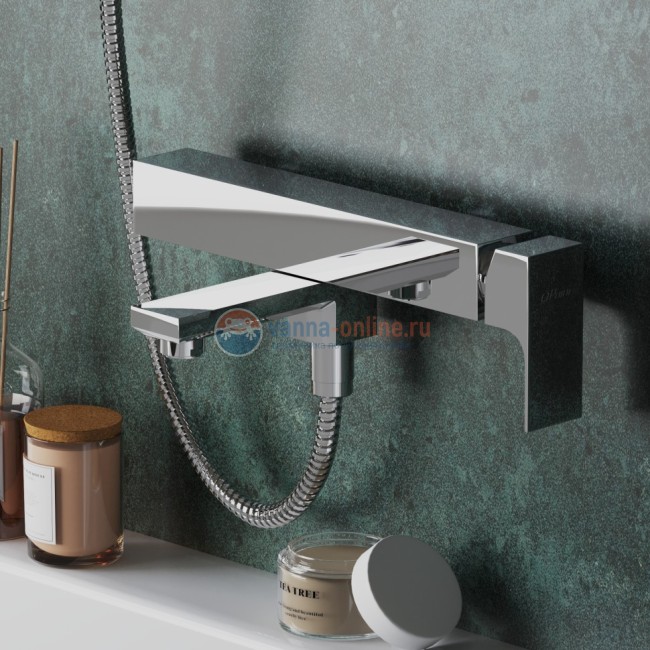 Смеситель для ванны Paini Grazia без аксессуара, хром Смеситель для ванны Paini Grazia без аксессуара, хром