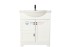 Тумба с раковиной Orange Классик 75 см, напольная, белый