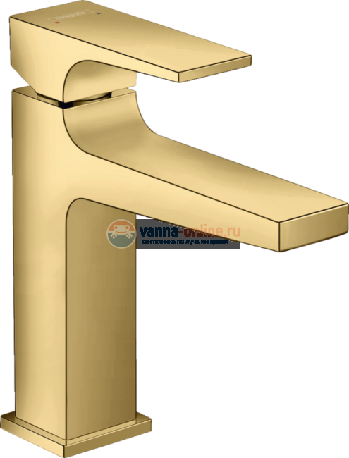 Смеситель Hansgrohe Metropol 32507990 для раковины, золото