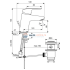 Смеситель для раковины Ideal Standard CERAFLEX B1707AA