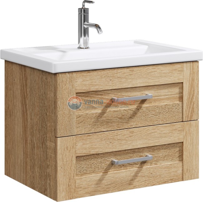 Тумба с раковину Aqwella Foster 70 FOS01072DS подвесная