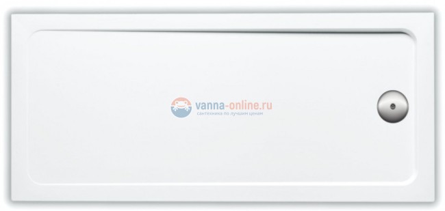 Поддон Jacob Delafon Flight 170 x 80 см, E62458-F-00 с антискользящим покрытием