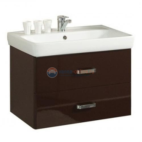 Тумба под раковину Акватон АМЕРИНА 60, 1A135401AM430, темно-коричневая Тумба под раковину Акватон АМЕРИНА 60, 1A135401AM430, темно-коричневая