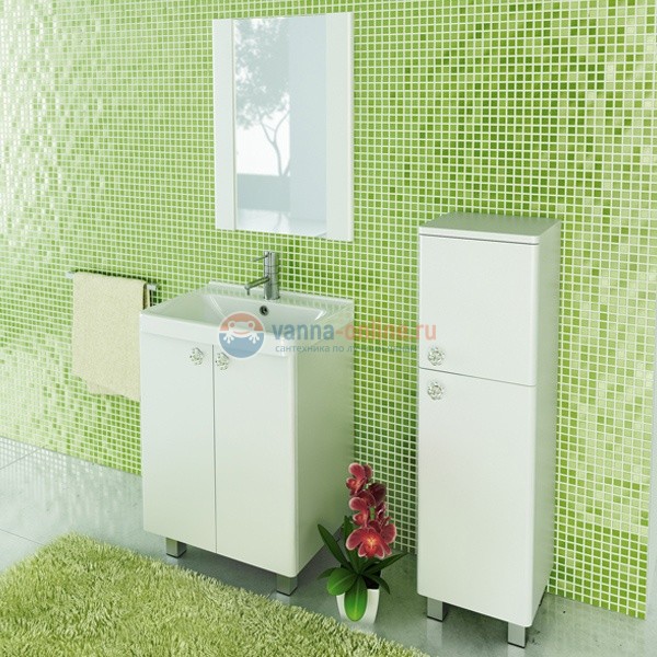 Зеркало Comfortу Флоренция-60 белый