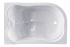 Акриловая ванна Royal Bath Norway 180 х 120 х 66 L/R