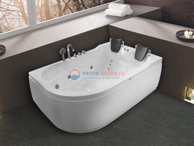 Акриловая ванна Royal Bath Norway 180 х 120 х 66 L/R