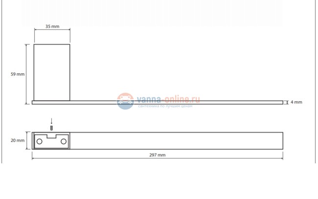 Полотенцедержатель Bemeta Via 135004043/135004044 29.7 x 5.9 x 2 см, левый/правый, хром Полотенцедержатель Bemeta Via 135004043/135004044 29.7 x 5.9 x 2 см, левый/правый, хром