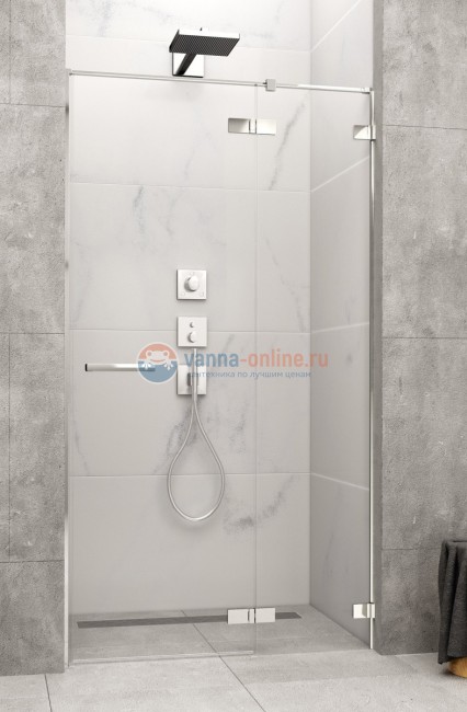 Душевая дверь в нишу Radaway Arta DWJ II 100 R с неподвижным сегментом, стекло прозрачное Душевая дверь в нишу Radaway Arta DWJ II 100 R с неподвижным сегментом, стекло прозрачное