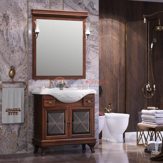 Зеркало с подсветкой Opadiris Борджи 85