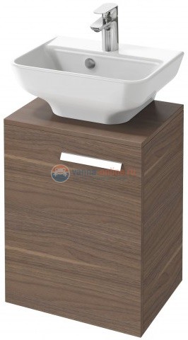 Тумба под раковину Jacob Delafon Struktura 45 х 35 см, серый антрацит, EB1397G-N14, левосторонняя Тумба под раковину Jacob Delafon Struktura 45 х 35 см, серый антрацит, EB1397G-N14, левосторонняя