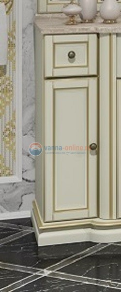 Модуль приставной Opadiris Корсо-Оро №11 00-00000622 21 см напольный левый, слоновая кость