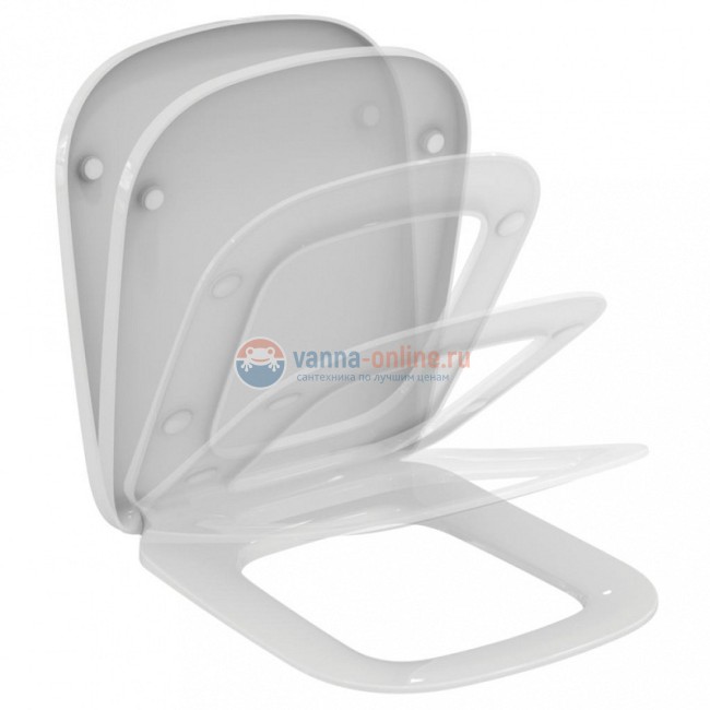 Сидение и крышка Ideal Standard ESEDRA T318101