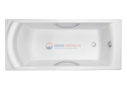 Чугунная ванна Jacob Delafon Biove E2938-00 170x75, с отверстиями для ручек