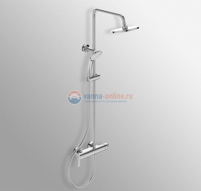 Душевая система в комплекте с настенным смесителем для душа Ideal Standard IDEALRAIN CERAFINE O BC750AA