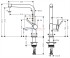 Кухонный смеситель Hansgrohe Talis M54, 72840000, хром