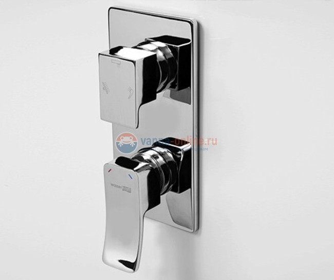 Душевая система WasserKRAFT A171668, скрытый монтаж, хром Душевая система WasserKRAFT A171668, скрытый монтаж, хром