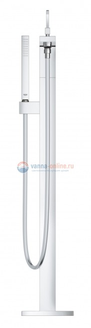 Смеситель для ванны Grohe Eurocube Joy 23667000, напольный, хром Смеситель для ванны Grohe Eurocube Joy 23667000, напольный, хром