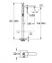 Смеситель для ванны Grohe Eurocube Joy 23667000, напольный, хром Смеситель для ванны Grohe Eurocube Joy 23667000, напольный, хром