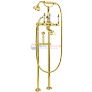 Смеситель Cezares Diamond VDP2-03-Sw цвет золото, ручки Swarovski