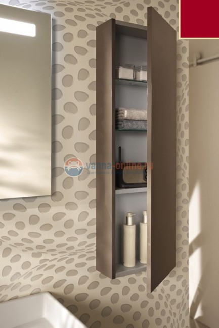 Пенал Jacob Delafon Rythmik/Odeon Up 35 см, EB998-R3, Малиновый Пенал Jacob Delafon Rythmik/Odeon Up 35 см, EB998-R3, Малиновый