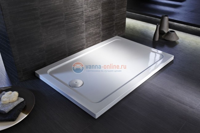 Поддон акриловый Jacob Delafon Flight SAFE COULEUR 170 x 90 x 4, E62483-F-M53, цвет - матовый антрацит