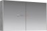Зеркальный шкаф Aqwella Mobi 120 см, бетон светлый