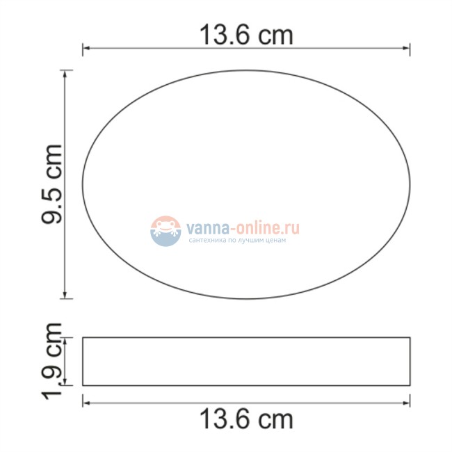 Мыльница WasserKRAFT Berkel K-4929 Мыльница WasserKRAFT Berkel K-4929
