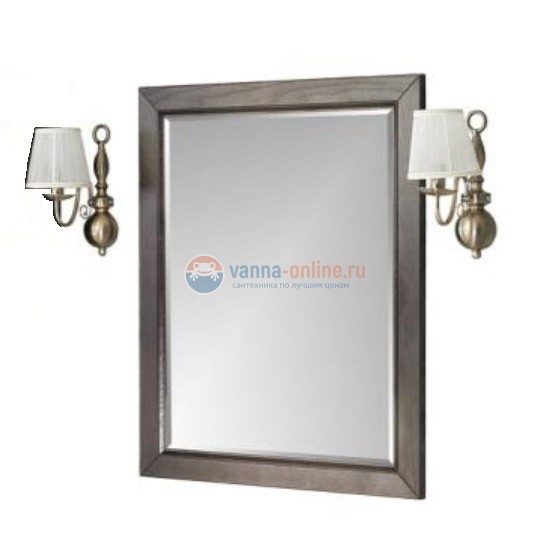 Зеркало Roca America Evolution W ZRU9302958 70 x 86 см, цвет темный дуб