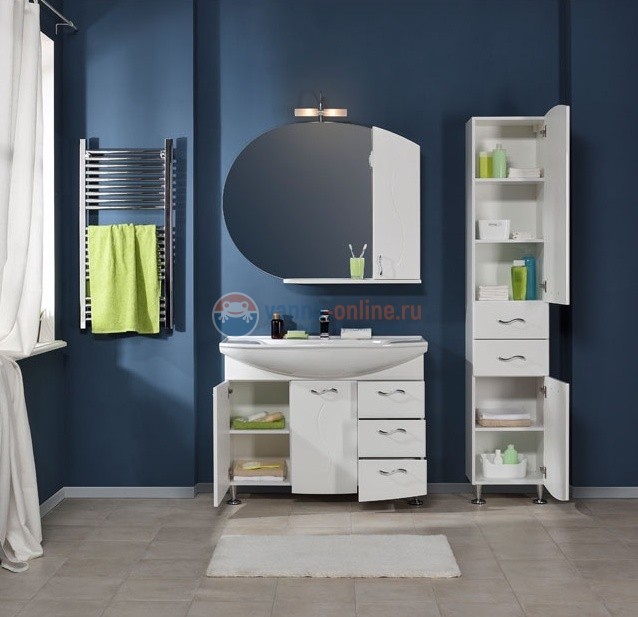 Тумба с раковиной Aquanet Моника 105 00186772