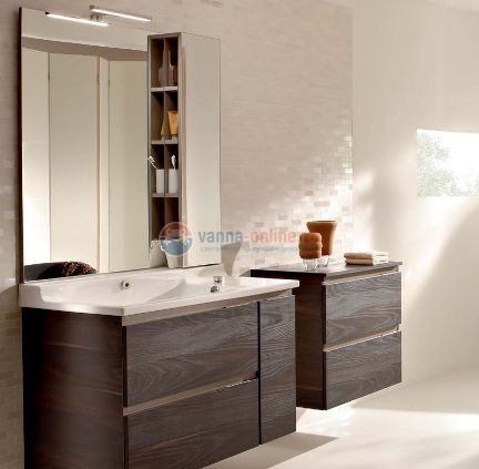 Модуль подвесной Jacob Delafon Soprano 70 см, EB1339-N08-N18, цвет - белый глянец/матовый базальт Модуль подвесной Jacob Delafon Soprano 70 см, EB1339-N08-N18, цвет - белый глянец/матовый базальт