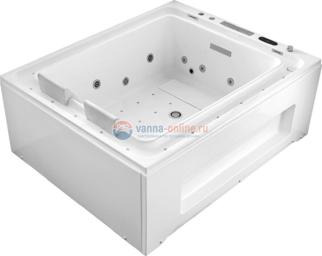 Ванна гидромассажная акриловая Gemy G9268 Milk SPA, 185 х 150 х 71 см Ванна гидромассажная акриловая Gemy G9268 Milk SPA, 185 х 150 х 71 см