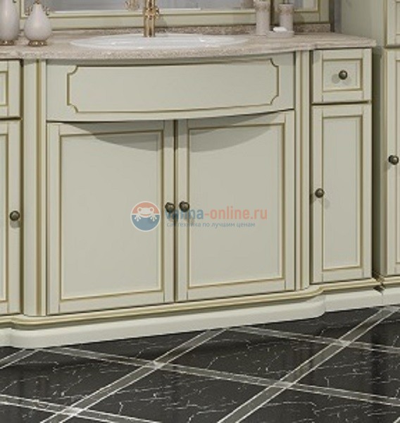 Тумба под раковину Opadiris Корсо Оро №11 00-00000626 89 см напольная, слоновая кость