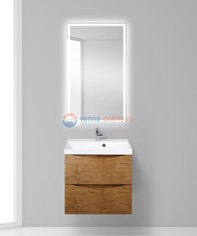 Тумба под раковину BelBagno Marino 60 см, Rovere Nature, светло-коричневый, MARINO-600-2C-SO-RN-P