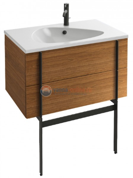 Тумба под раковину Jacob Delafon Nouvelle Vague 80 EB3030-M49, цвет - белый матовый