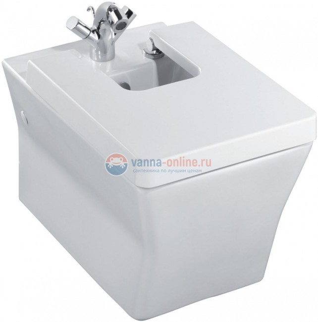 Биде Jacob Delafon Reve E4812-00 подвесное с крышкой микролифт