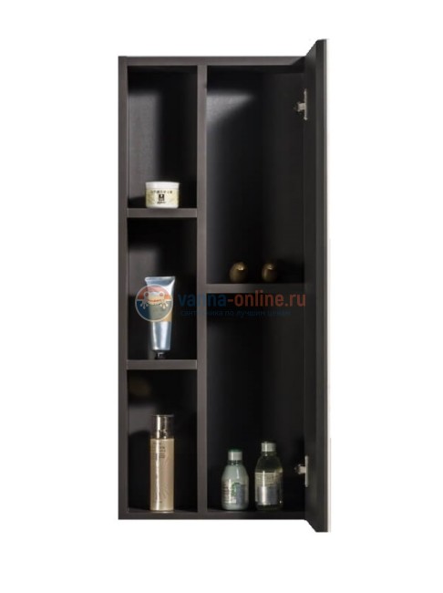 Пенал Black,White Universe U911-Пенал 40 см подвесной, серый (M.grey), белый