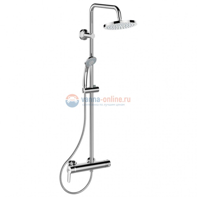 Душевая система в комплекте с настенным смесителем для душа Ideal Standard IDEALRAIN ECO B1098AA