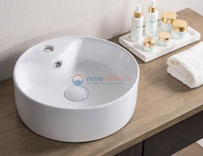 Раковина BelBagno BB1400 накладная 37х37х13 см