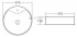 Раковина BelBagno BB1400 накладная 37х37х13 см