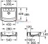 Раковина Roca Hall 327881000 55 x 48,5 см на полупьедестале или накладная Раковина Roca Hall 327881000 55 x 48,5 см на полупьедестале или накладная