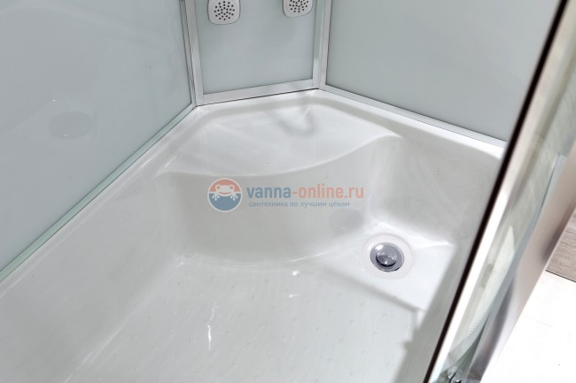 Душевая кабина Black&White Galaxy G5507 L/R, 120 x 80 см, гидромассажная