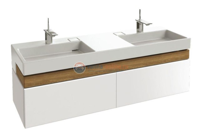 Тумба под раковину Jacob Delafon Terrace 150 EB1189-G1C, подвесная, цвет - белый лак