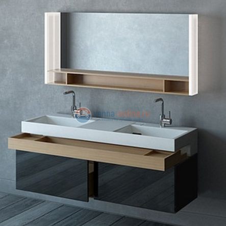 Тумба под раковину Jacob Delafon Terrace 150 EB1189-G1C, подвесная, цвет - белый лак