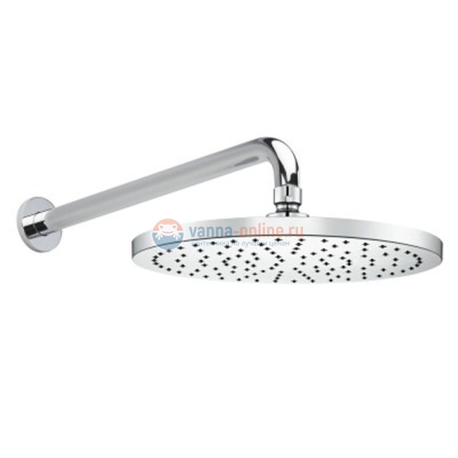 Верхний душ E.C.A Myra 102145034EX с душевым кронштейном