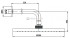 Верхний душ E.C.A Myra 102145034EX с душевым кронштейном