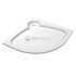 Поддон душевой Cezares Tray TRAY-S-R-100-550-56-W, 100 х 100 см, белый, из искусственного камня
