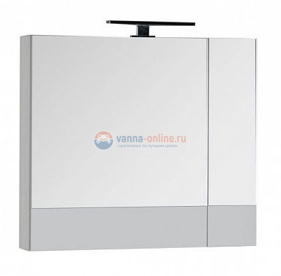 Зеркало-шкаф Aquanet Верона 70 (камерино), белый, 186371