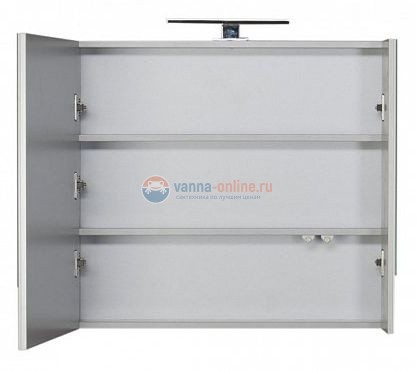 Зеркало-шкаф Aquanet Верона 70 (камерино), белый, 186371