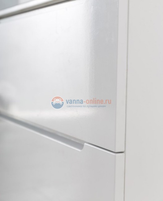 Тумба с раковиной Belbagno ETNA39-600/390-2C-SO-BL-P 60 см подвесная, цвет белый глянцевый (bianco lucido)