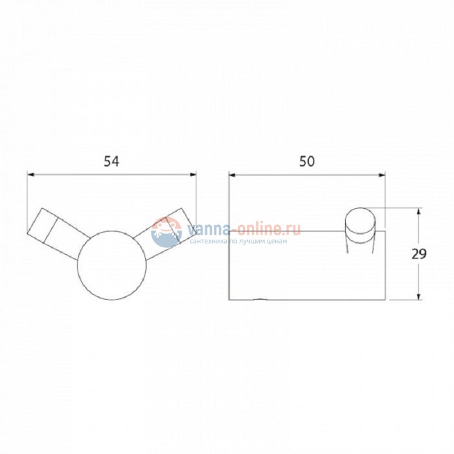 Крючок Iddis L0412 Renior